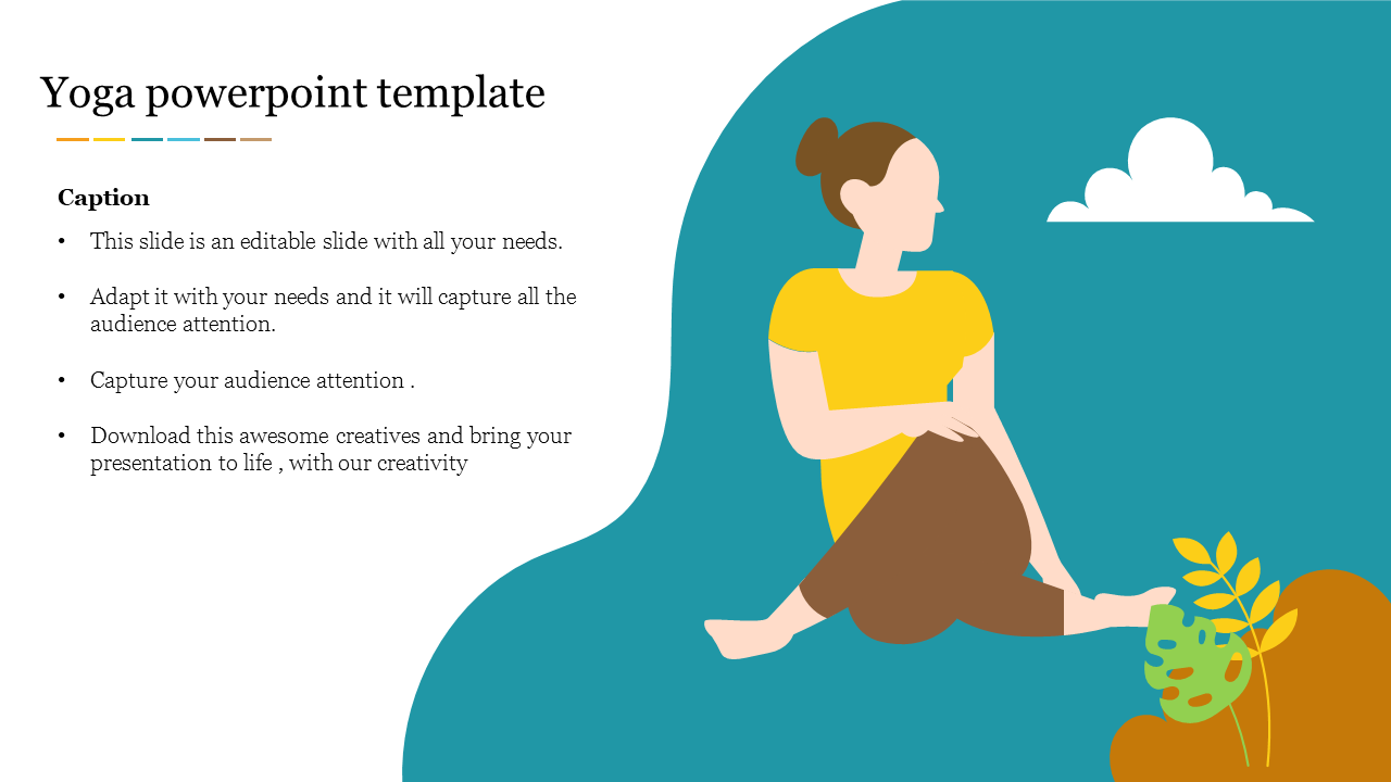Attractive Yoga PowerPoint Template Presentation Designs